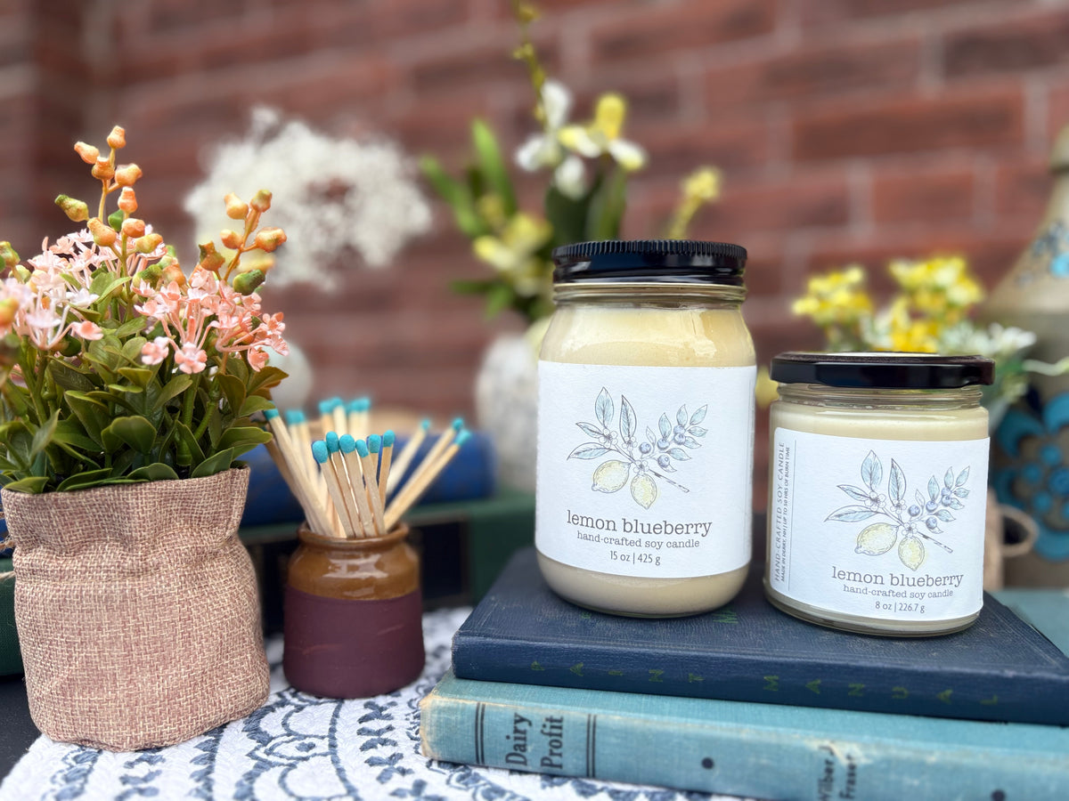 Lemon Blueberry Candle