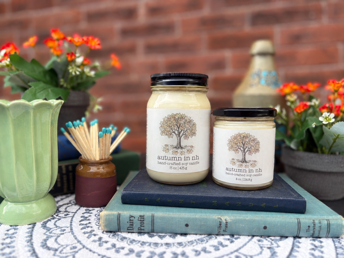Autumn in nh Candle