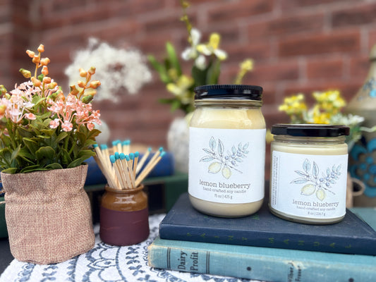 Lemon Blueberry Candle
