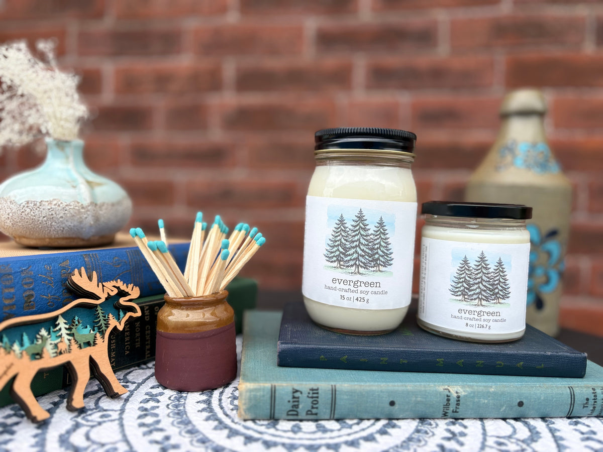Evergreen Candle