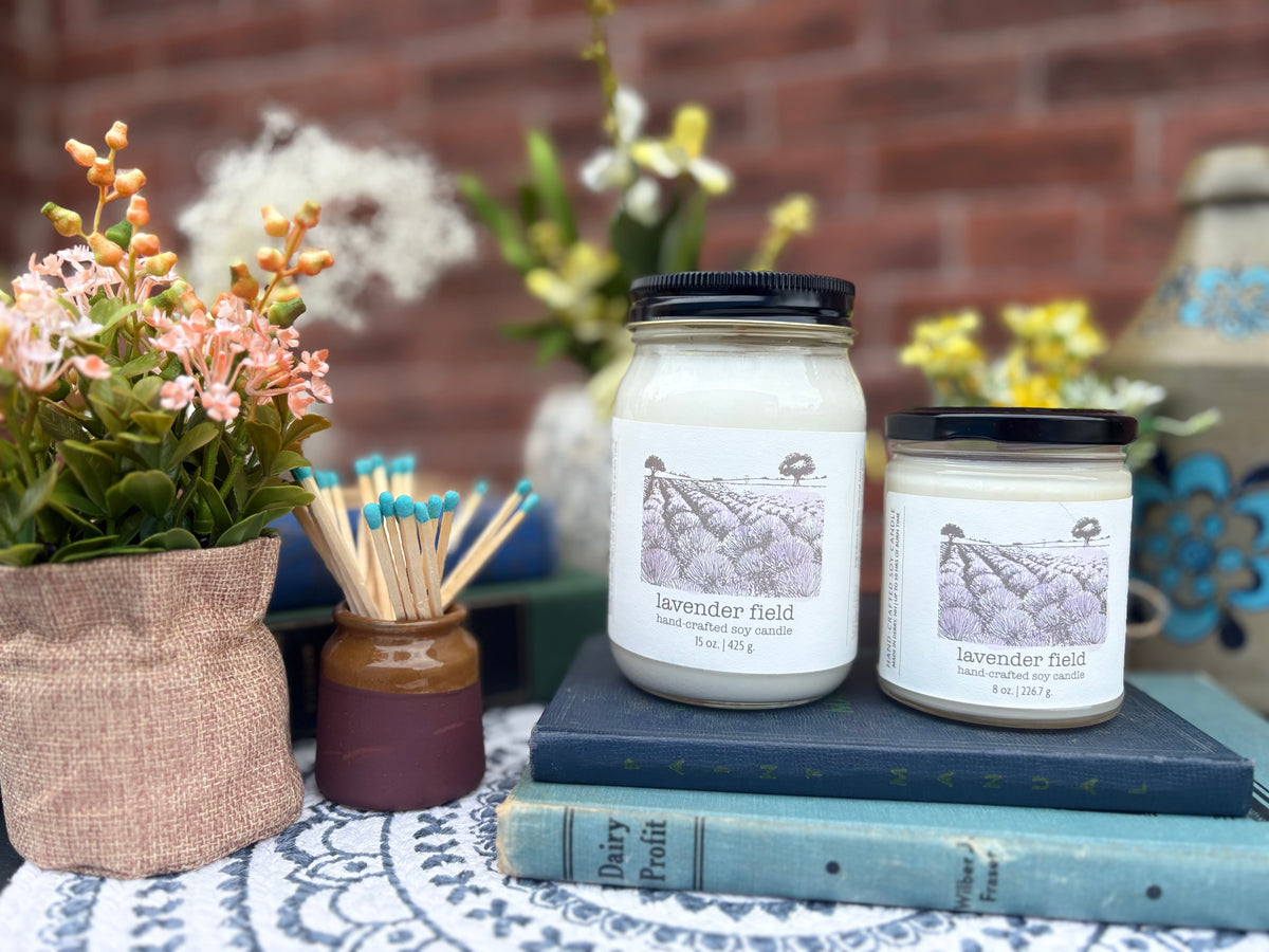 Lavender Field Candle